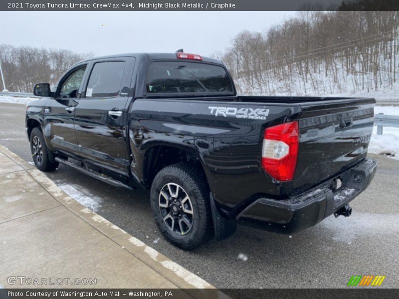 Midnight Black Metallic / Graphite 2021 Toyota Tundra Limited CrewMax 4x4