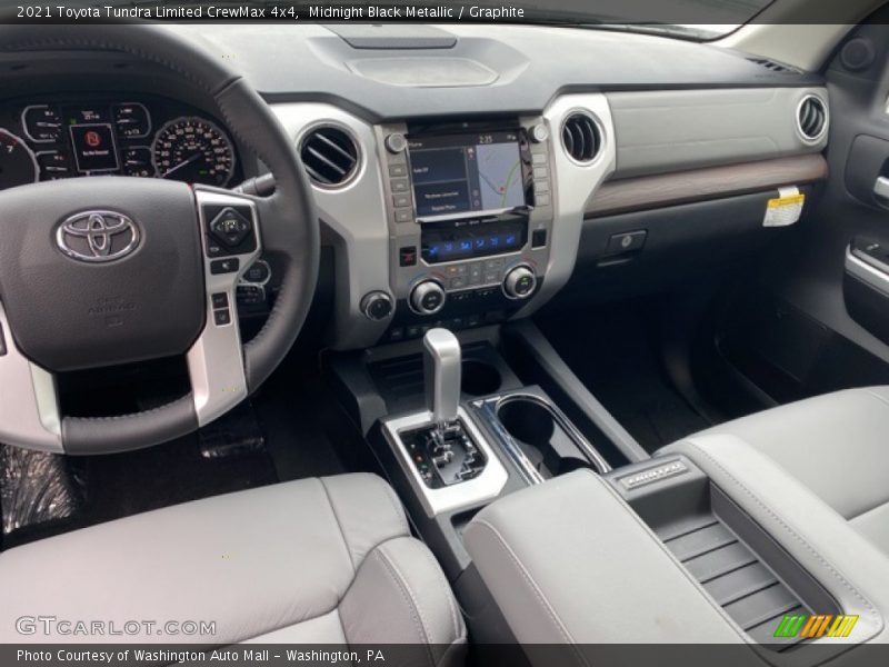 Midnight Black Metallic / Graphite 2021 Toyota Tundra Limited CrewMax 4x4
