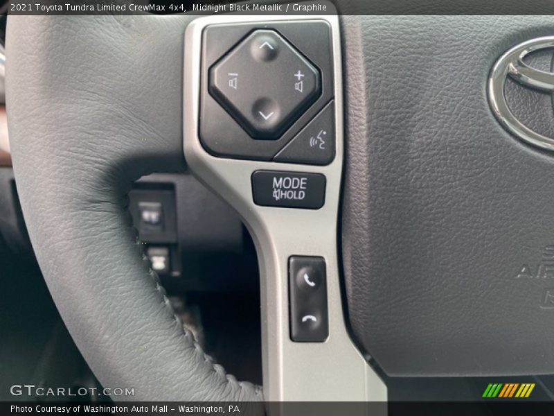 Midnight Black Metallic / Graphite 2021 Toyota Tundra Limited CrewMax 4x4