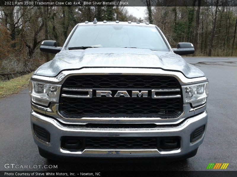 Billet Silver Metallic / Black 2021 Ram 3500 Tradesman Crew Cab 4x4