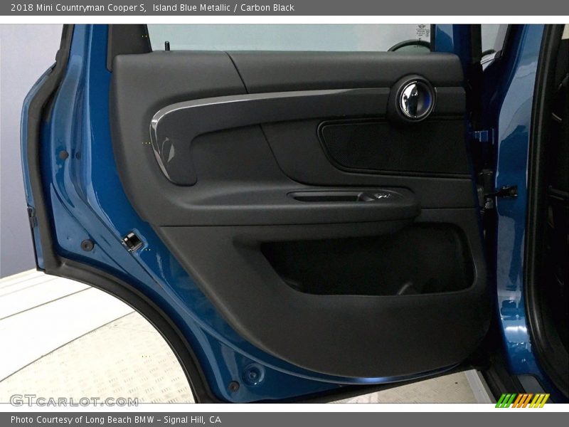 Island Blue Metallic / Carbon Black 2018 Mini Countryman Cooper S