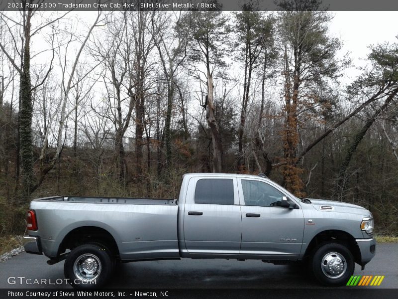 Billet Silver Metallic / Black 2021 Ram 3500 Tradesman Crew Cab 4x4