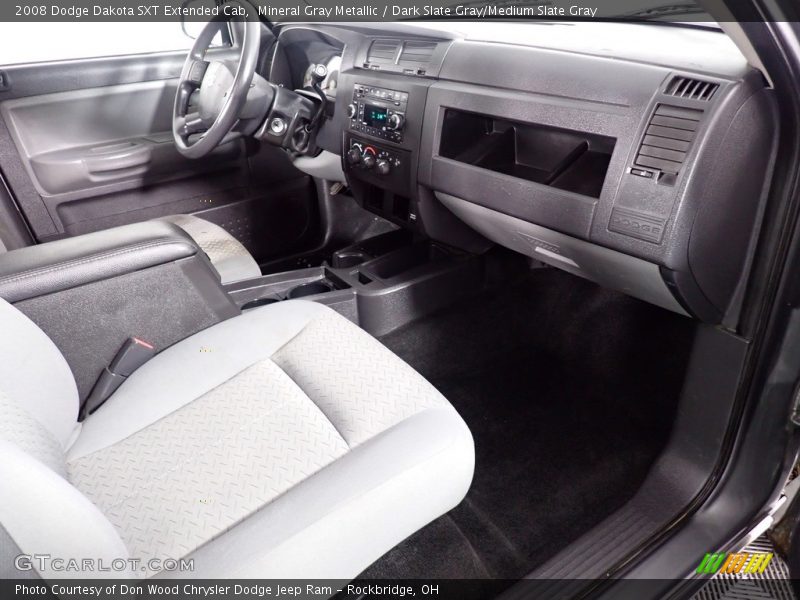 Mineral Gray Metallic / Dark Slate Gray/Medium Slate Gray 2008 Dodge Dakota SXT Extended Cab