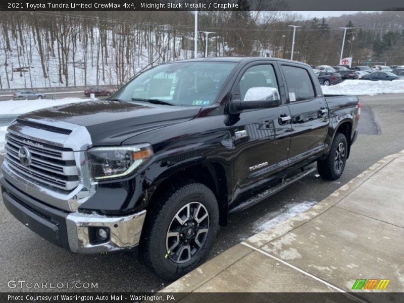 Midnight Black Metallic / Graphite 2021 Toyota Tundra Limited CrewMax 4x4