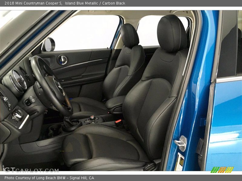 Island Blue Metallic / Carbon Black 2018 Mini Countryman Cooper S
