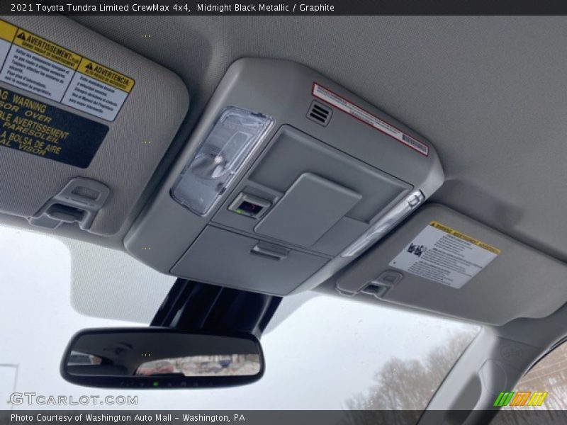 Midnight Black Metallic / Graphite 2021 Toyota Tundra Limited CrewMax 4x4