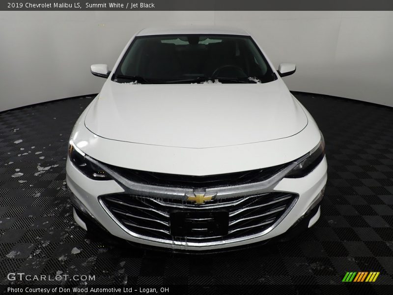 Summit White / Jet Black 2019 Chevrolet Malibu LS