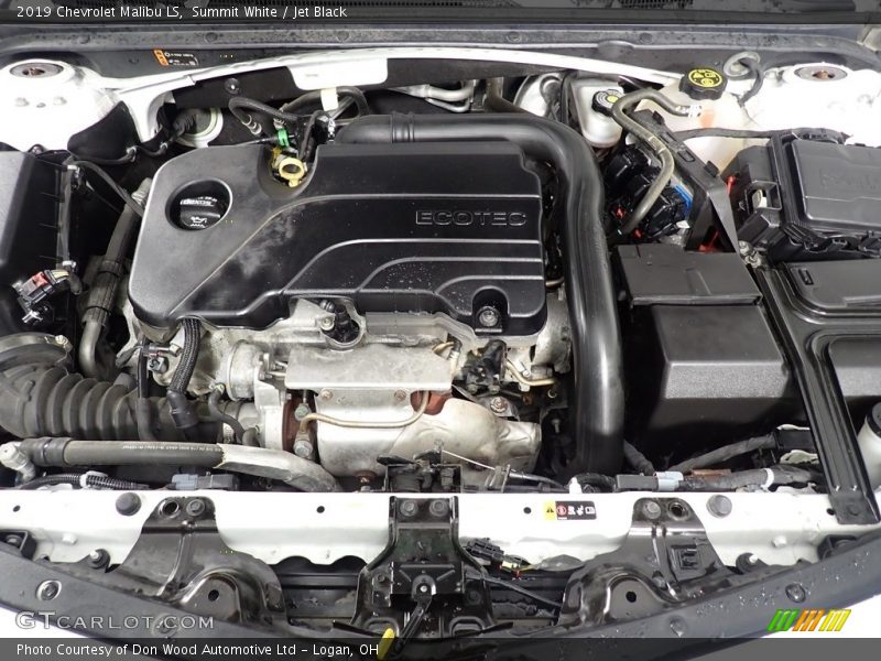 Summit White / Jet Black 2019 Chevrolet Malibu LS