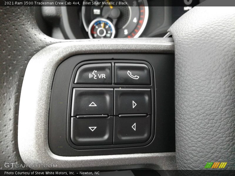 Billet Silver Metallic / Black 2021 Ram 3500 Tradesman Crew Cab 4x4