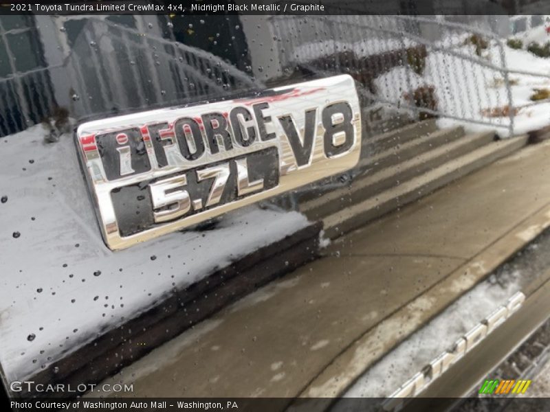 Midnight Black Metallic / Graphite 2021 Toyota Tundra Limited CrewMax 4x4
