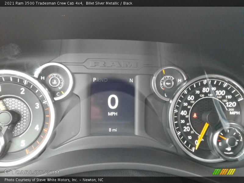 Billet Silver Metallic / Black 2021 Ram 3500 Tradesman Crew Cab 4x4