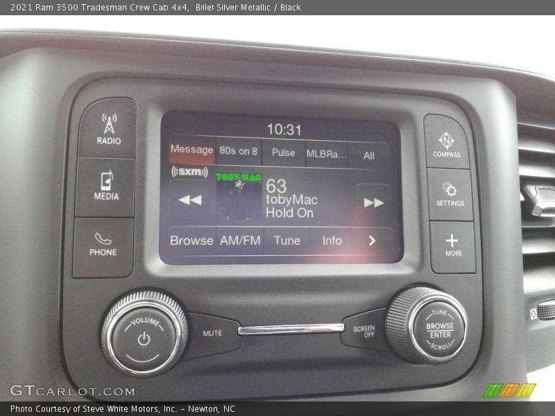 Billet Silver Metallic / Black 2021 Ram 3500 Tradesman Crew Cab 4x4