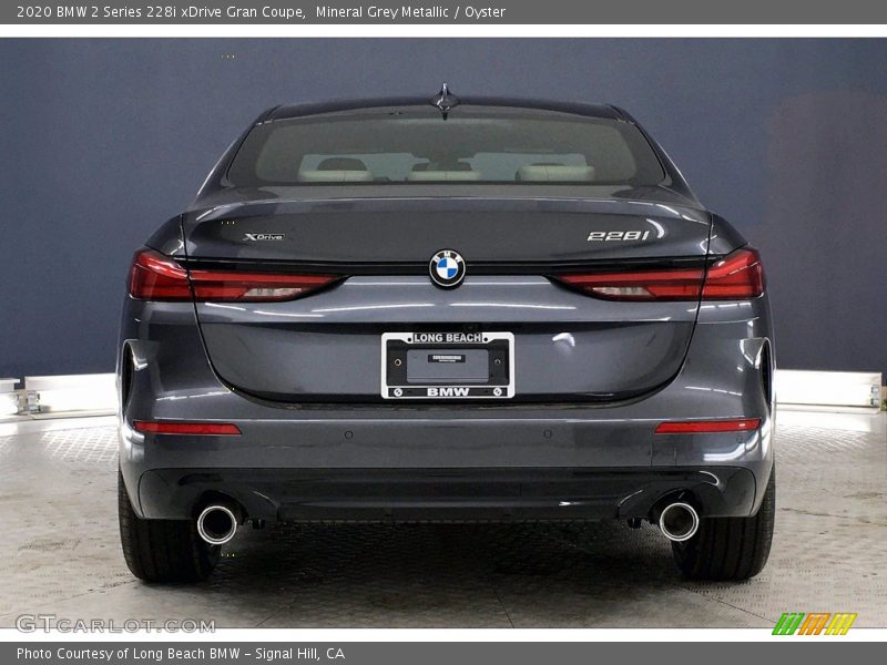 Mineral Grey Metallic / Oyster 2020 BMW 2 Series 228i xDrive Gran Coupe