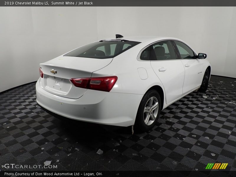 Summit White / Jet Black 2019 Chevrolet Malibu LS