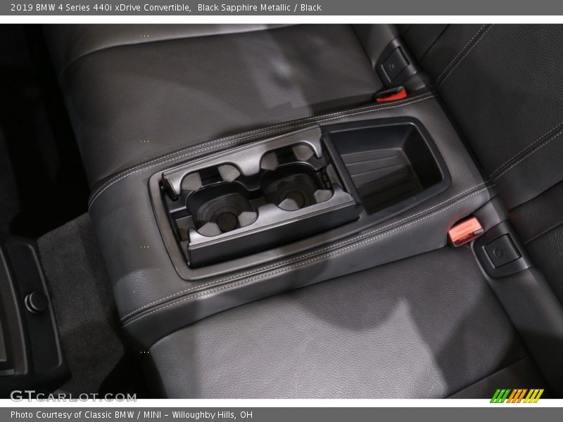 Black Sapphire Metallic / Black 2019 BMW 4 Series 440i xDrive Convertible