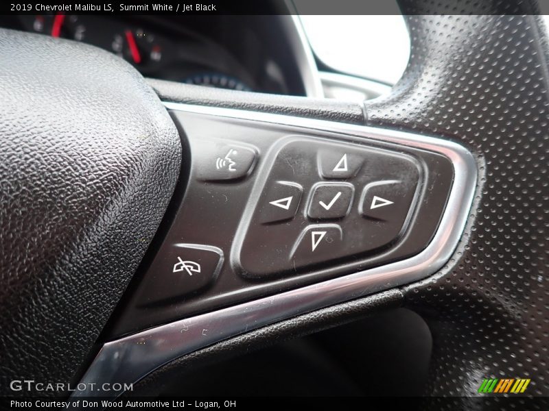 Summit White / Jet Black 2019 Chevrolet Malibu LS