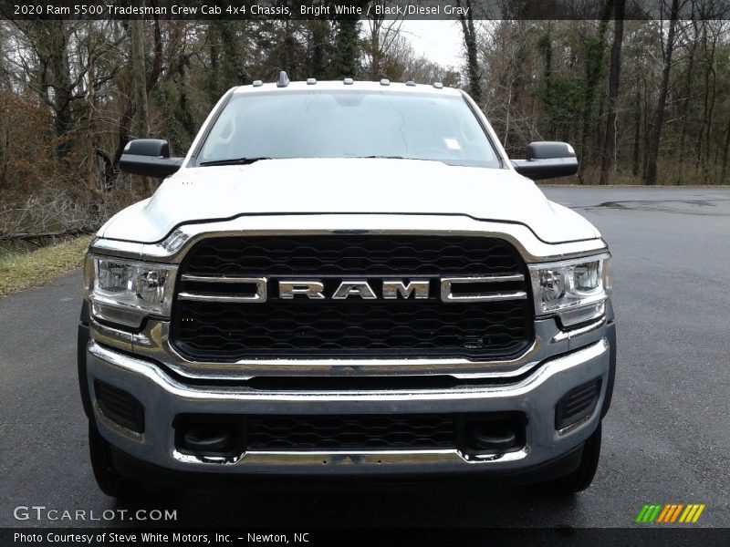 Bright White / Black/Diesel Gray 2020 Ram 5500 Tradesman Crew Cab 4x4 Chassis
