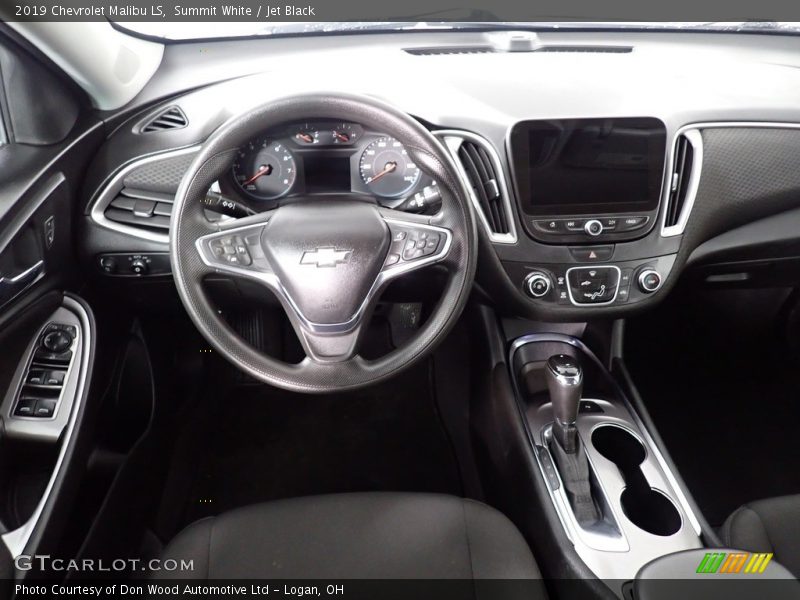 Summit White / Jet Black 2019 Chevrolet Malibu LS