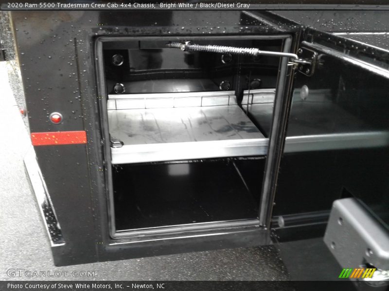 Bright White / Black/Diesel Gray 2020 Ram 5500 Tradesman Crew Cab 4x4 Chassis