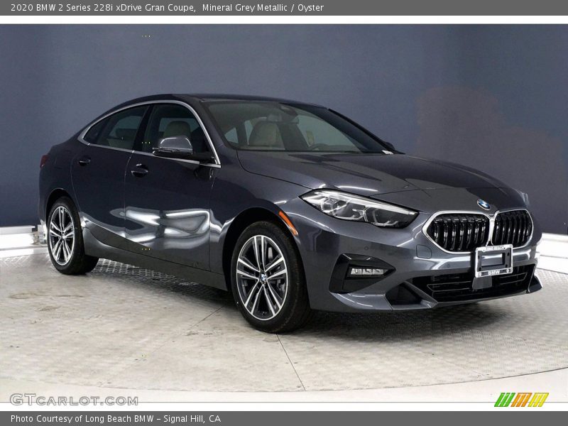 Mineral Grey Metallic / Oyster 2020 BMW 2 Series 228i xDrive Gran Coupe