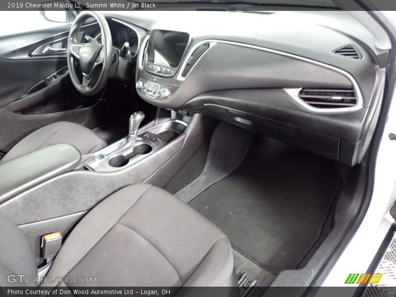 Summit White / Jet Black 2019 Chevrolet Malibu LS