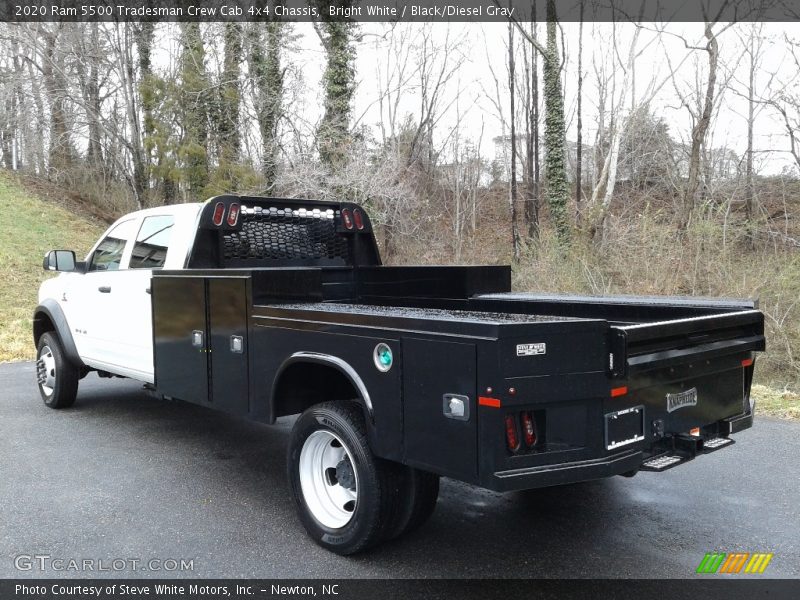 Bright White / Black/Diesel Gray 2020 Ram 5500 Tradesman Crew Cab 4x4 Chassis