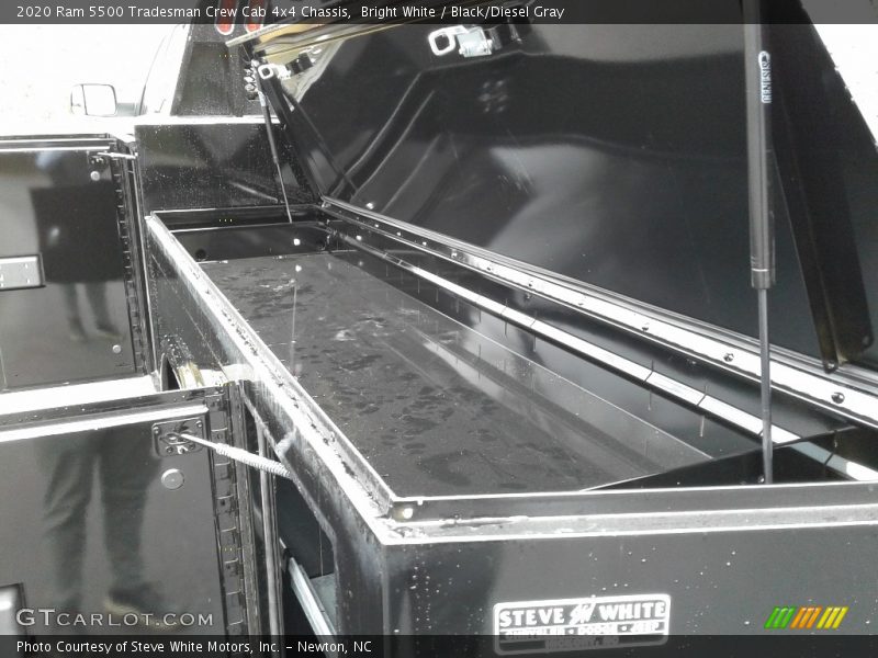 Bright White / Black/Diesel Gray 2020 Ram 5500 Tradesman Crew Cab 4x4 Chassis