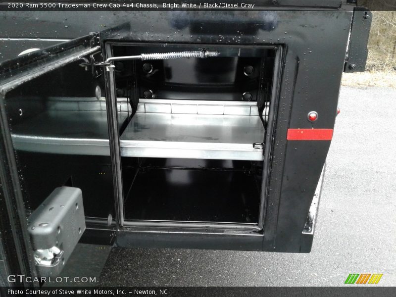 Bright White / Black/Diesel Gray 2020 Ram 5500 Tradesman Crew Cab 4x4 Chassis