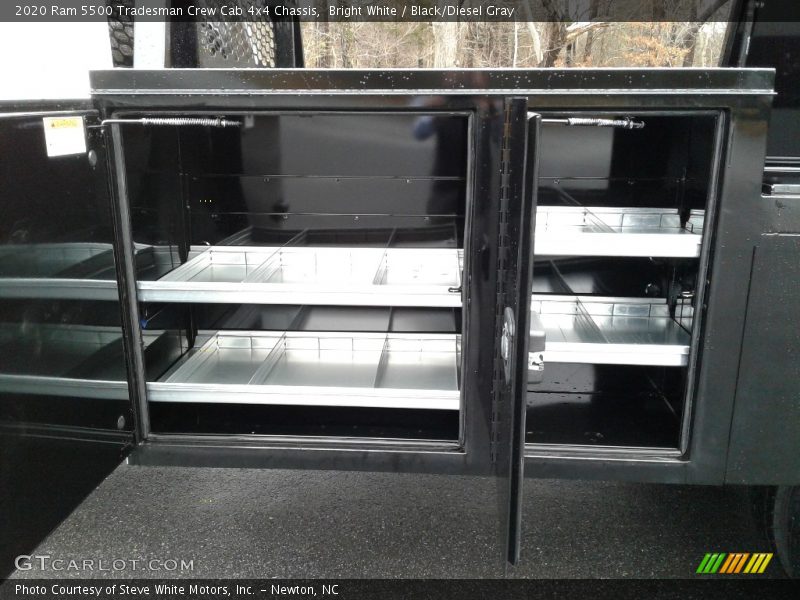 Bright White / Black/Diesel Gray 2020 Ram 5500 Tradesman Crew Cab 4x4 Chassis