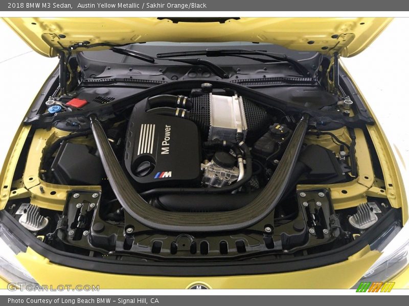  2018 M3 Sedan Engine - 3.0 Liter TwinPower Turbocharged DOHC 24-Valve VVT Inline 6 Cylinder