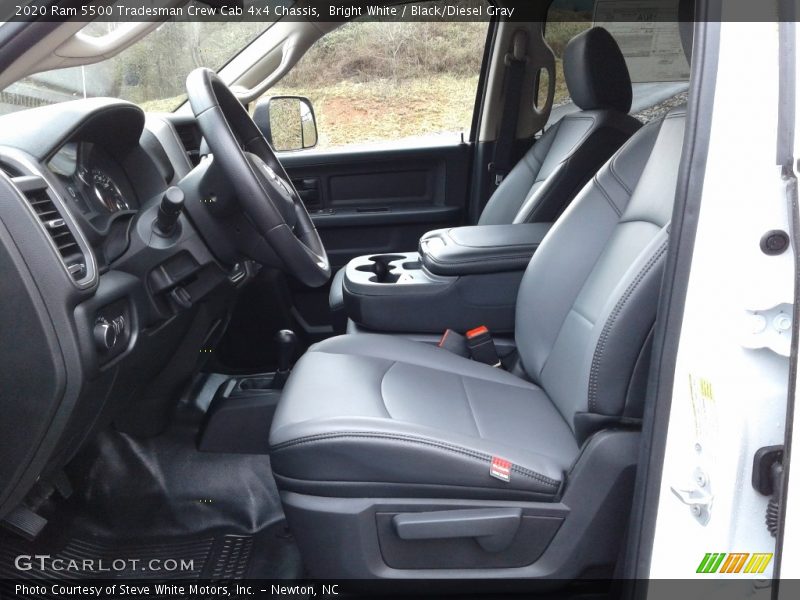 Bright White / Black/Diesel Gray 2020 Ram 5500 Tradesman Crew Cab 4x4 Chassis