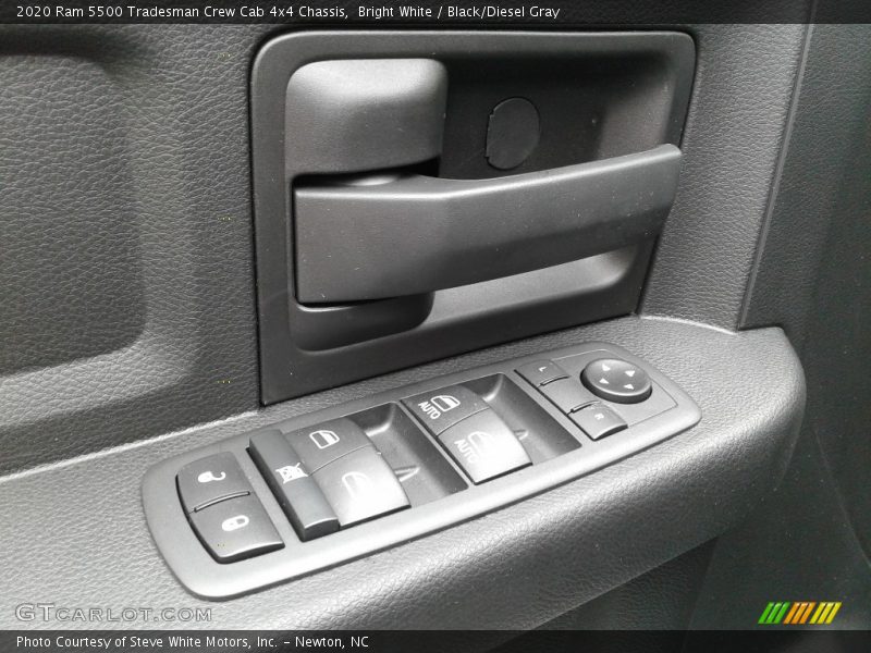 Bright White / Black/Diesel Gray 2020 Ram 5500 Tradesman Crew Cab 4x4 Chassis
