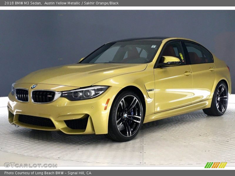  2018 M3 Sedan Austin Yellow Metallic
