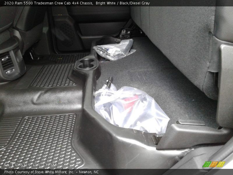 Bright White / Black/Diesel Gray 2020 Ram 5500 Tradesman Crew Cab 4x4 Chassis