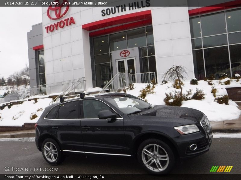 Lava Gray Metallic / Black 2014 Audi Q5 2.0 TFSI quattro