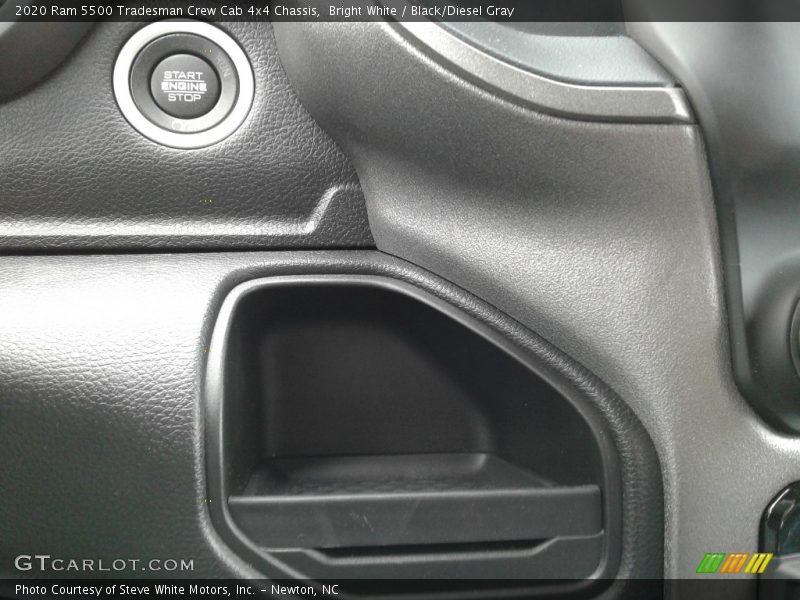 Bright White / Black/Diesel Gray 2020 Ram 5500 Tradesman Crew Cab 4x4 Chassis