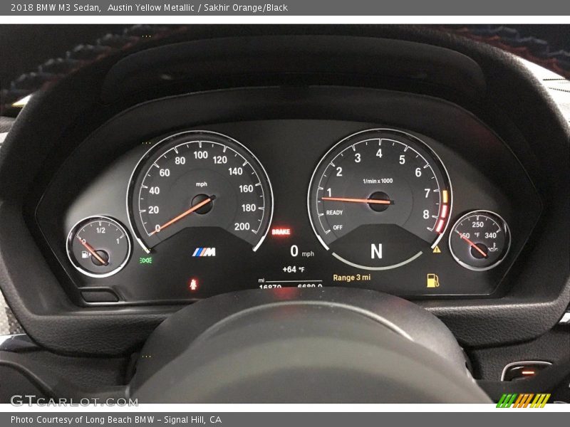  2018 M3 Sedan Sedan Gauges