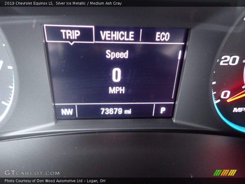 Silver Ice Metallic / Medium Ash Gray 2019 Chevrolet Equinox LS