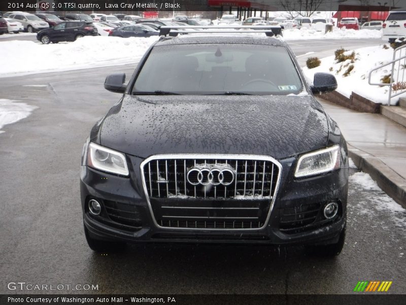 Lava Gray Metallic / Black 2014 Audi Q5 2.0 TFSI quattro