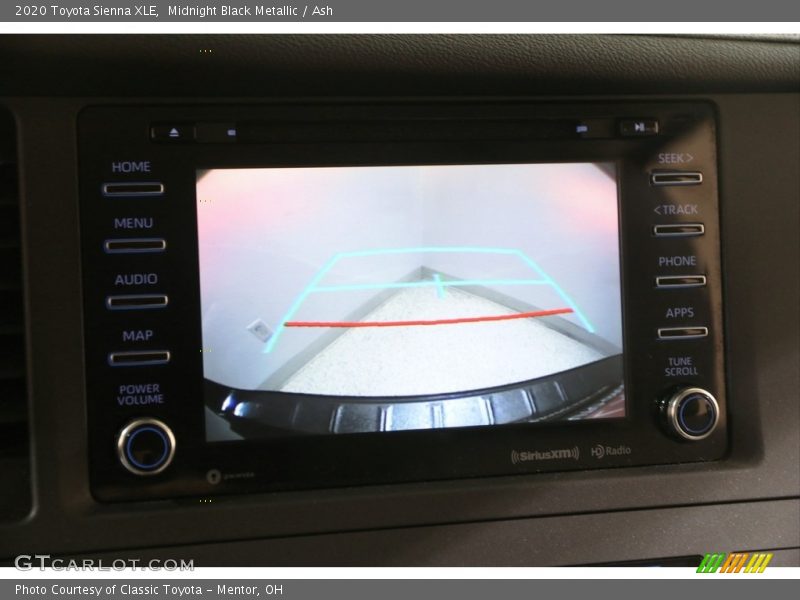 Midnight Black Metallic / Ash 2020 Toyota Sienna XLE