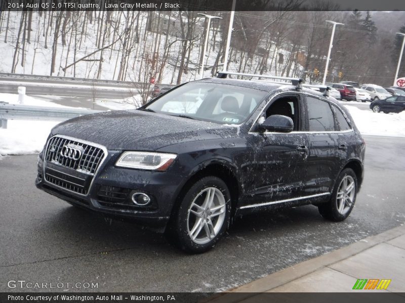 Lava Gray Metallic / Black 2014 Audi Q5 2.0 TFSI quattro