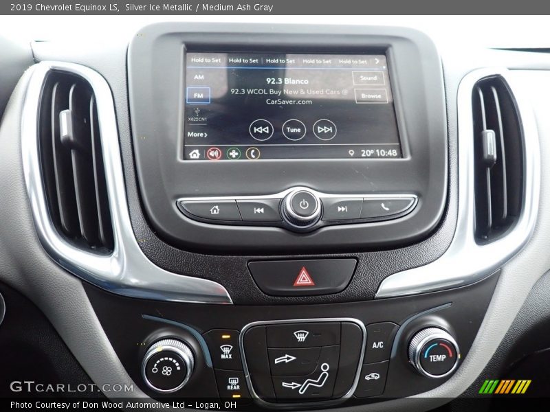Silver Ice Metallic / Medium Ash Gray 2019 Chevrolet Equinox LS