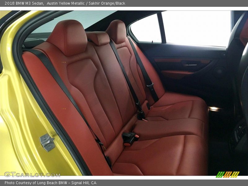 Rear Seat of 2018 M3 Sedan