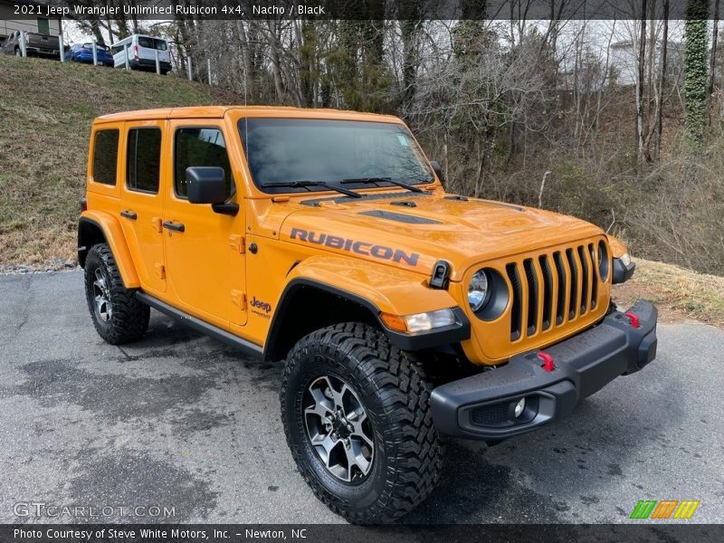 Nacho / Black 2021 Jeep Wrangler Unlimited Rubicon 4x4