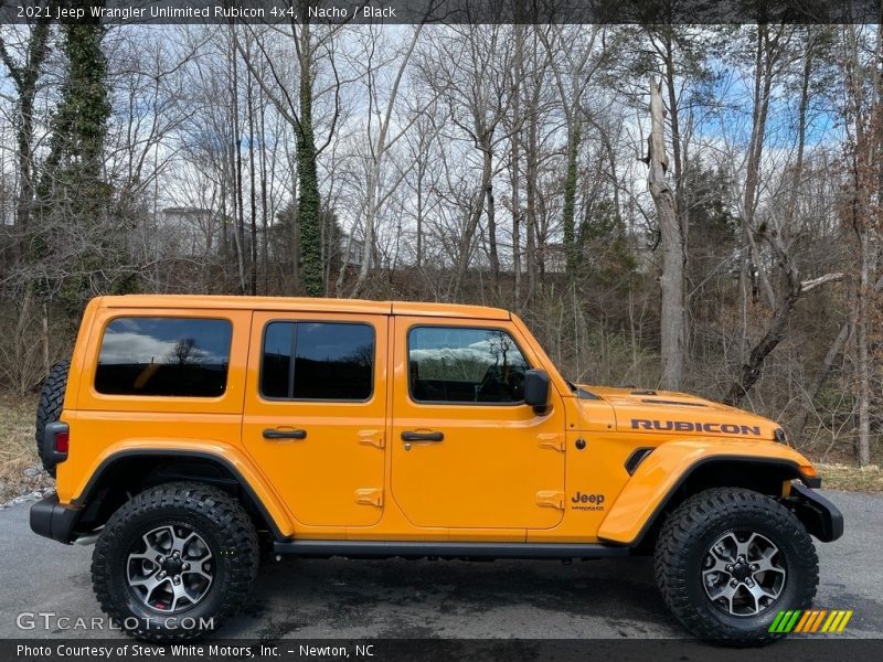 Nacho / Black 2021 Jeep Wrangler Unlimited Rubicon 4x4