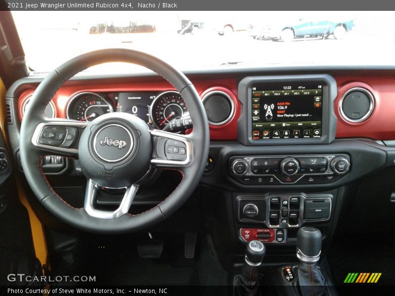 Nacho / Black 2021 Jeep Wrangler Unlimited Rubicon 4x4