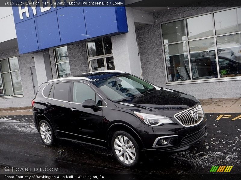 Ebony Twilight Metallic / Ebony 2016 Buick Envision Premium AWD