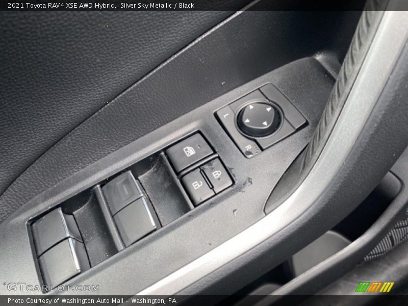 Silver Sky Metallic / Black 2021 Toyota RAV4 XSE AWD Hybrid