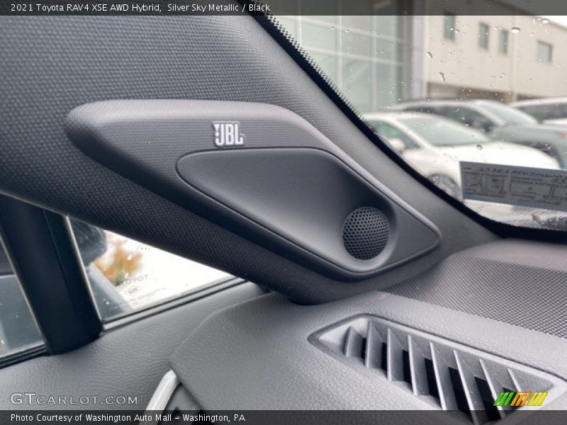 Silver Sky Metallic / Black 2021 Toyota RAV4 XSE AWD Hybrid
