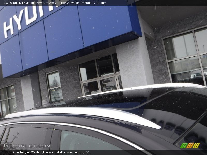 Ebony Twilight Metallic / Ebony 2016 Buick Envision Premium AWD